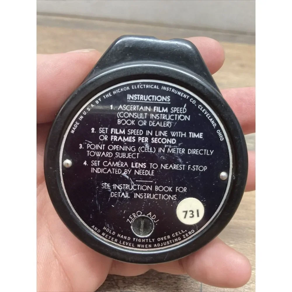 Vintage  Art Deco 1939‎ Hickok Duplex Exposure Meter